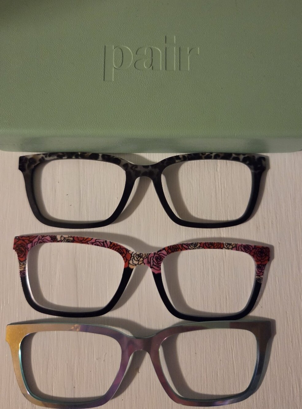 👓 Pair Eyewear LARKIN Topper Bundle Set of 3 + Case - Excellent Condition!